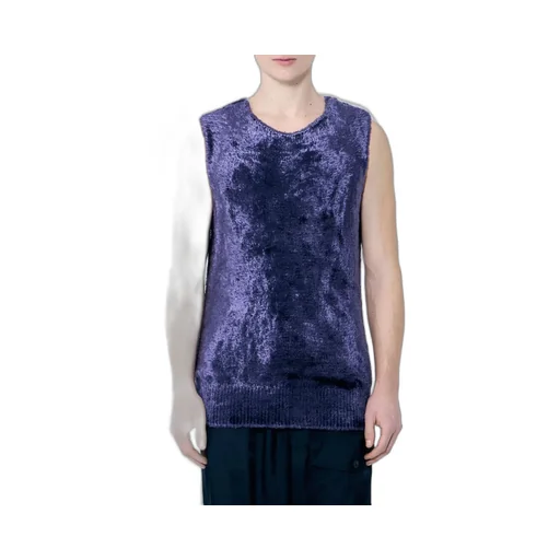 Dries Van Noten Fluffy Knitted Top