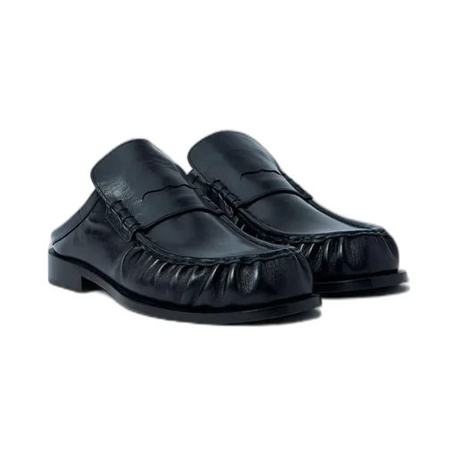 Dries Van Noten Round Toe Loafers