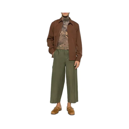 Dries Van Noten Pip Straight-Leg Trousers