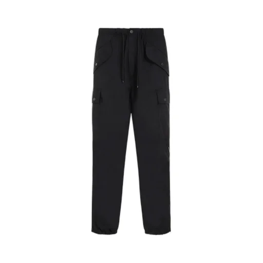Dries Van Noten Water Repellent Drawstring Cargo Trousers