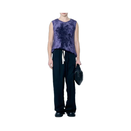 Dries Van Noten Fluffy Knitted Top