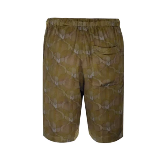 Dries Van Noten Graphic Printed Drawstring Shorts