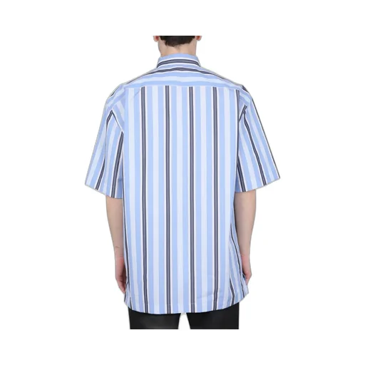 Dries Van Noten Short-Sleeved Striped Shirt