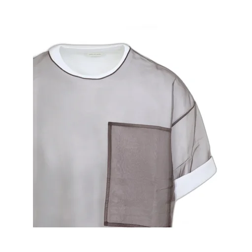 Dries Van Noten Heaton Double-Layer Crewneck T-Shirt