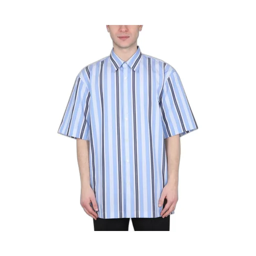 Dries Van Noten Short-Sleeved Striped Shirt