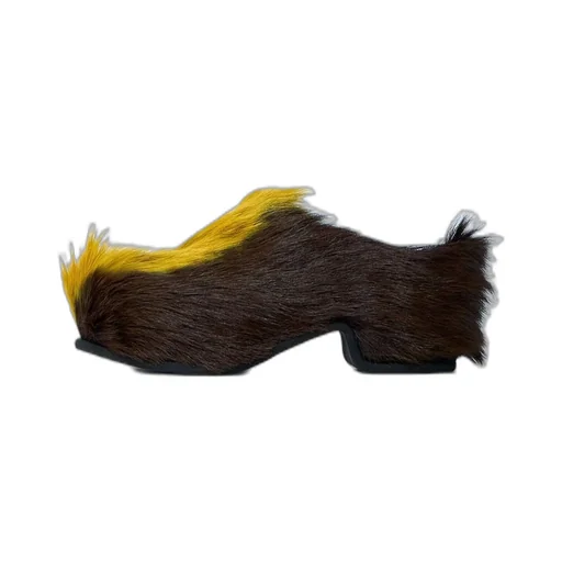 Dries Van Noten Shearling Slip-On Clogs