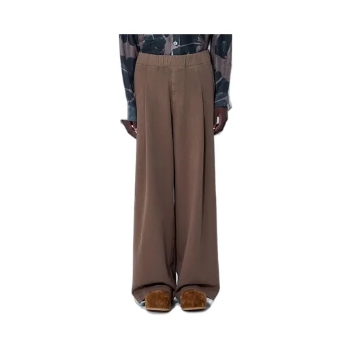 Dries Van Noten Mid-Rise Straight-Leg Pants
