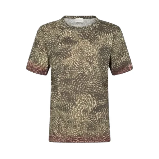Dries Van Noten Allover Printed Crewneck T-Shirt