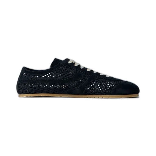 Dries Van Noten Round Toe Low-Top Sneakers