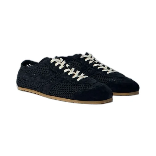 Dries Van Noten Round Toe Low-Top Sneakers