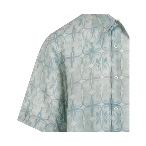 Dries Van Noten Graphic Printed Short-Sleeved Shirt