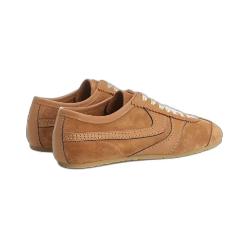 Dries Van Noten Round Toe Lace-Up Sneakers