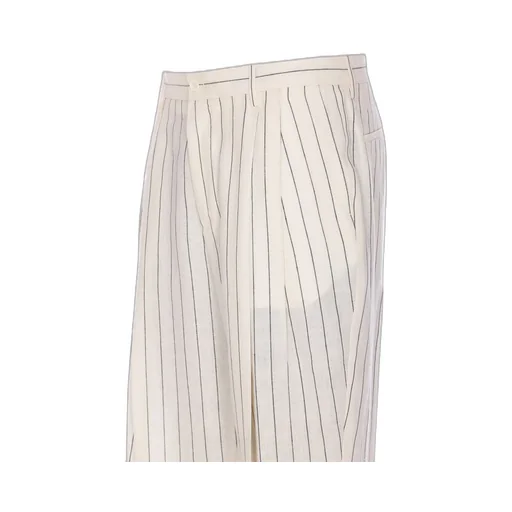 Dolce & Gabbana Double Darts Detailed Pinstriped Pants