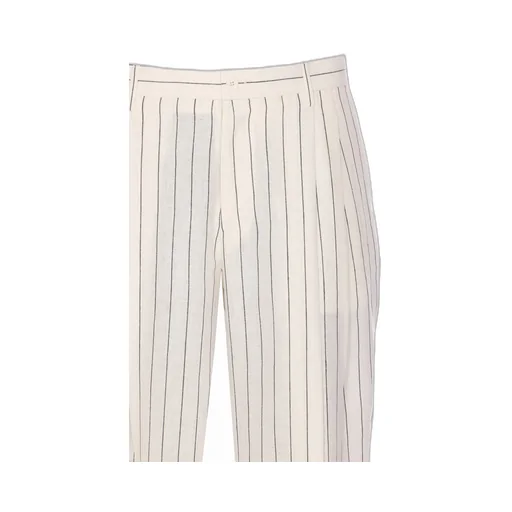 Dolce & Gabbana Double Darts Detailed Pinstriped Pants