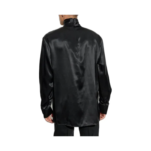 Dolce & Gabbana Satin Turtleneck Shirt