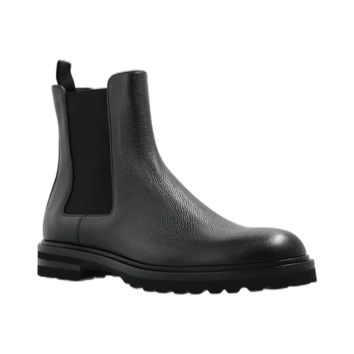 Dolce & Gabbana Round Toe Ankle Boots