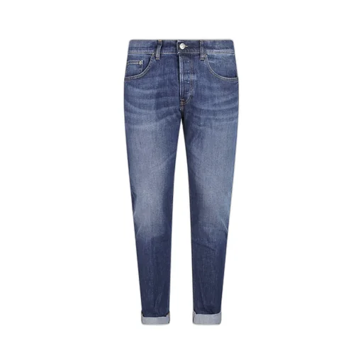Dondup Cuffed Slim Fit Jeans