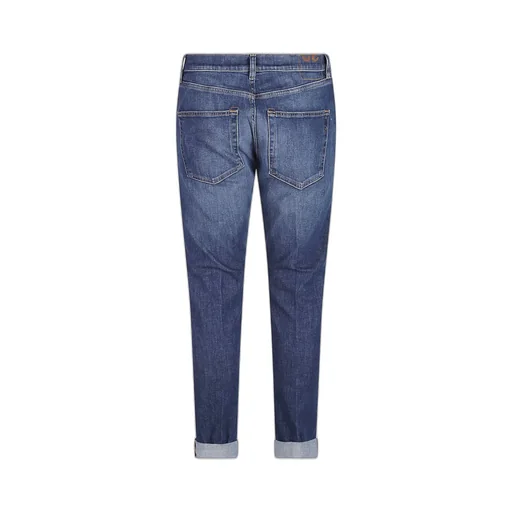 Dondup Cuffed Slim Fit Jeans