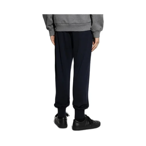 Dolce & Gabbana Logo Plaque Drawstring Pants