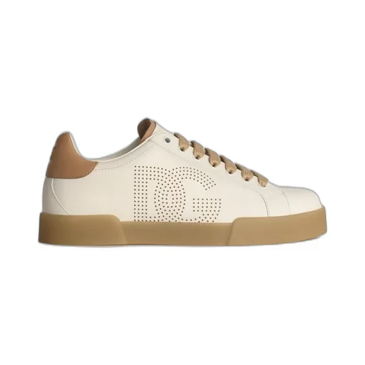 Dolce & Gabbana Dg Logo Perforated Sneakers