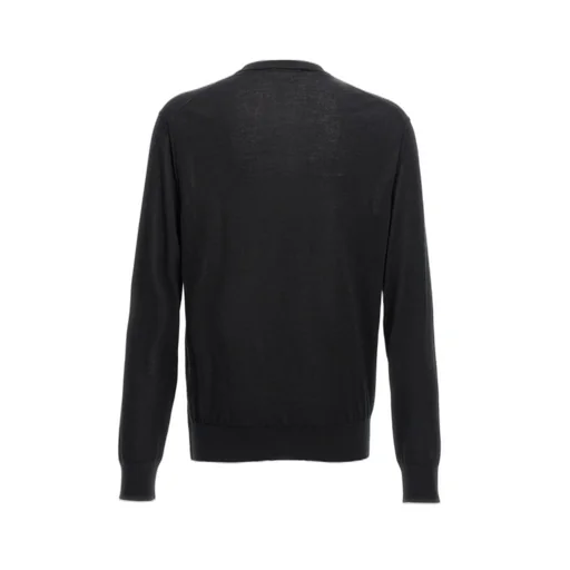 Dolce & Gabbana Logo Embroidered Round-Neck Sweater