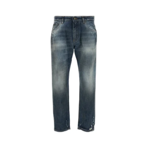 Dolce & Gabbana Distressed Stonewashed Jeans