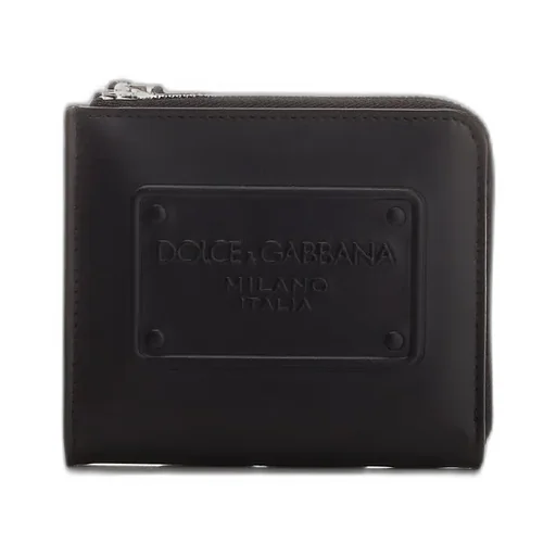 Dolce & Gabbana Logo Embossed All-Around Zipped Wallet