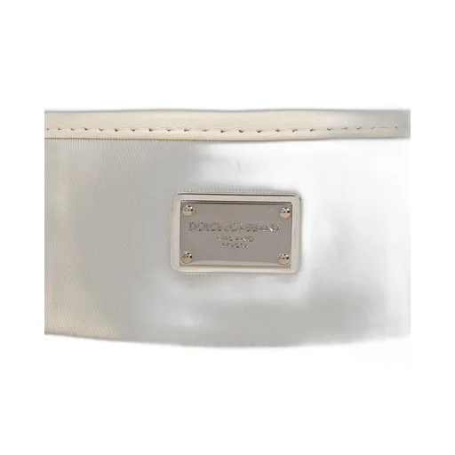 Dolce & Gabbana Logo Plaque Gabardine Visor