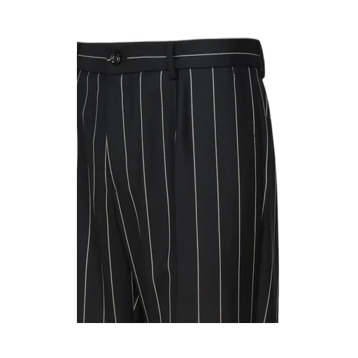 Dolce & Gabbana Pinstriped Straight-Leg Pants