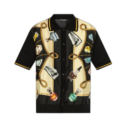 Dolce & Gabbana Perfume Printed Shirt