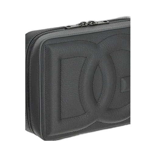 Dolce & Gabbana Logo-Embossed Small Shoulder Bag