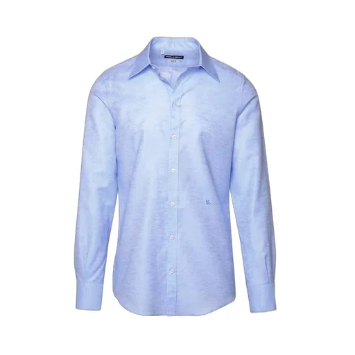 Dolce & Gabbana Logo Embroidered Buttoned Shirt