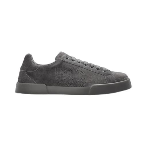 Dolce & Gabbana Portofino Logo Perforated Sneakers