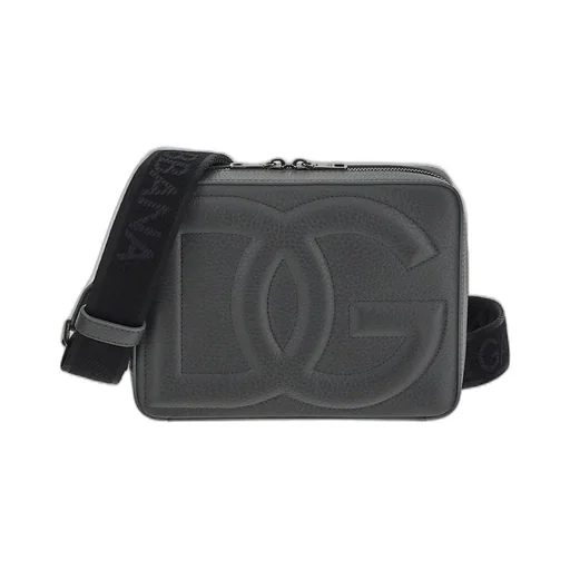 Dolce & Gabbana Logo-Embossed Small Shoulder Bag