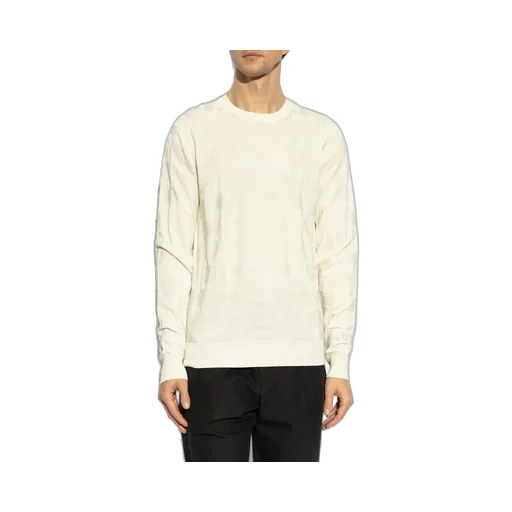 Dolce & Gabbana Monogram Jacquard Crewneck Knitted Jumper