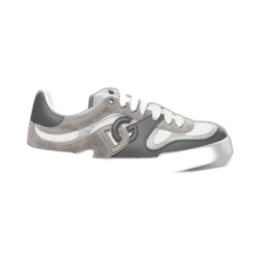 Dolce & Gabbana Portofino Logo Patch Sneakers