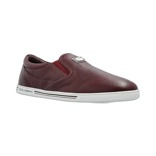 Dolce & Gabbana Saint Tropez Round Toe Sneakers