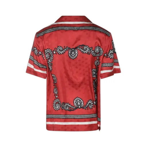 Dolce & Gabbana Bandana Printed Short-Sleeved Shirt