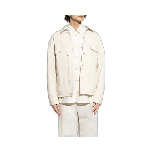 Dolce & Gabbana Logo Plaque Shirt Jacket