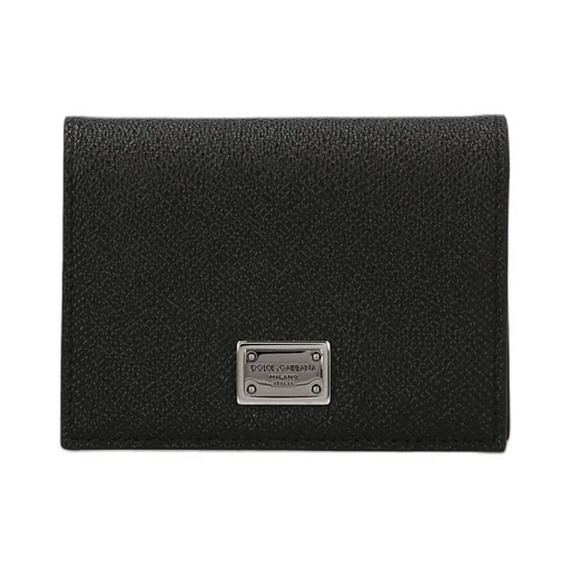 Dolce & Gabbana Logo Plaque Bifold Wallet