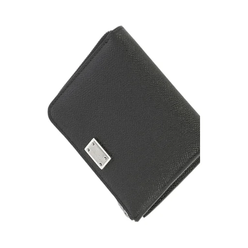 Dolce & Gabbana Logo-Plaque Zipped Wallet