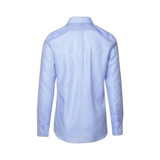 Dolce & Gabbana Logo Embroidered Buttoned Shirt