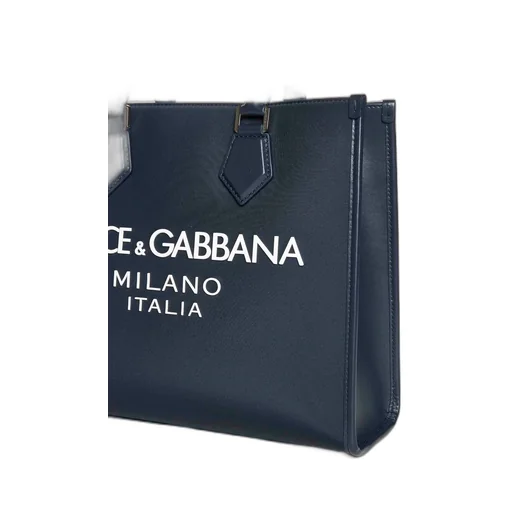 Dolce & Gabbana Logo Printed Top Handle Tote Bag