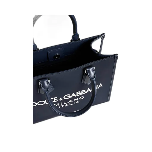 Dolce & Gabbana Logo Printed Top Handle Tote Bag