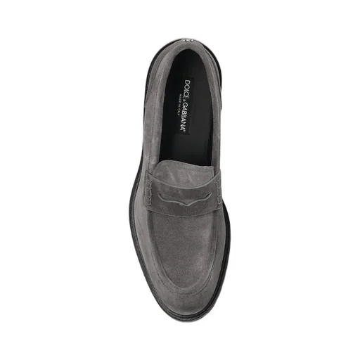 Dolce & Gabbana Round Toe Loafers