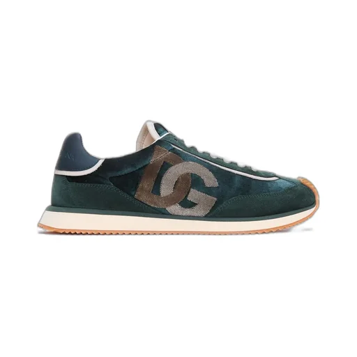 Dolce & Gabbana Round Toe Dg Cushion Sneakers