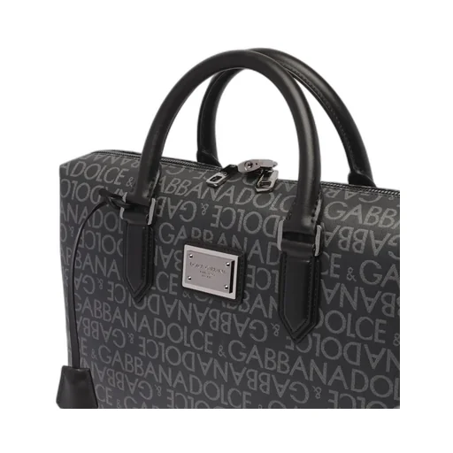 Dolce & Gabbana Logo Plaque Medium Briefcase