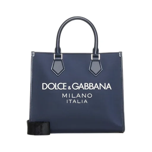 Dolce & Gabbana Logo Printed Top Handle Tote Bag