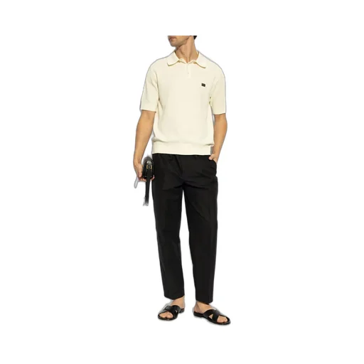 Dolce & Gabbana Logo Tag Polo Shirt