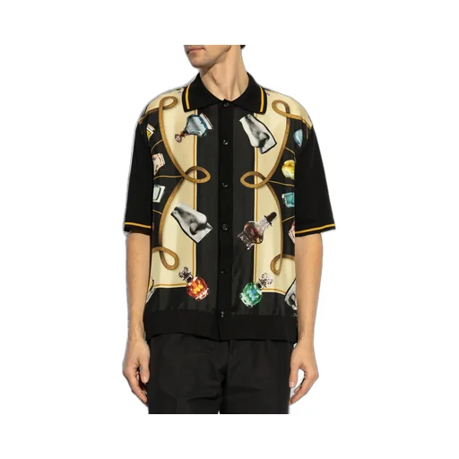 Dolce & Gabbana Perfume Printed Shirt